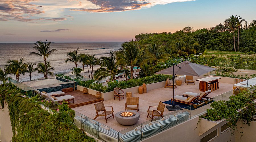 W Punta de Mita luxury boutique hotel with modern design, beachfront setting, and trendy atmosphere on Mexico's Pacific coast.